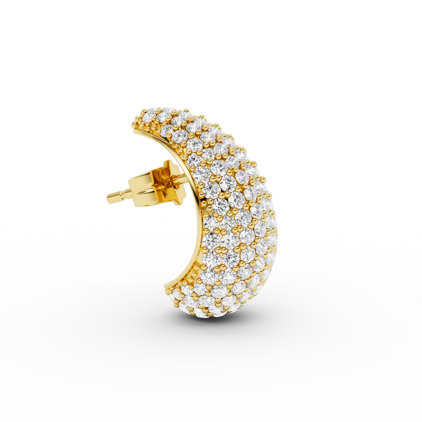 SMALL BULB DIAMOND EARSTUD