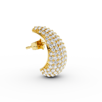 SMALL BULB DIAMOND EARSTUD