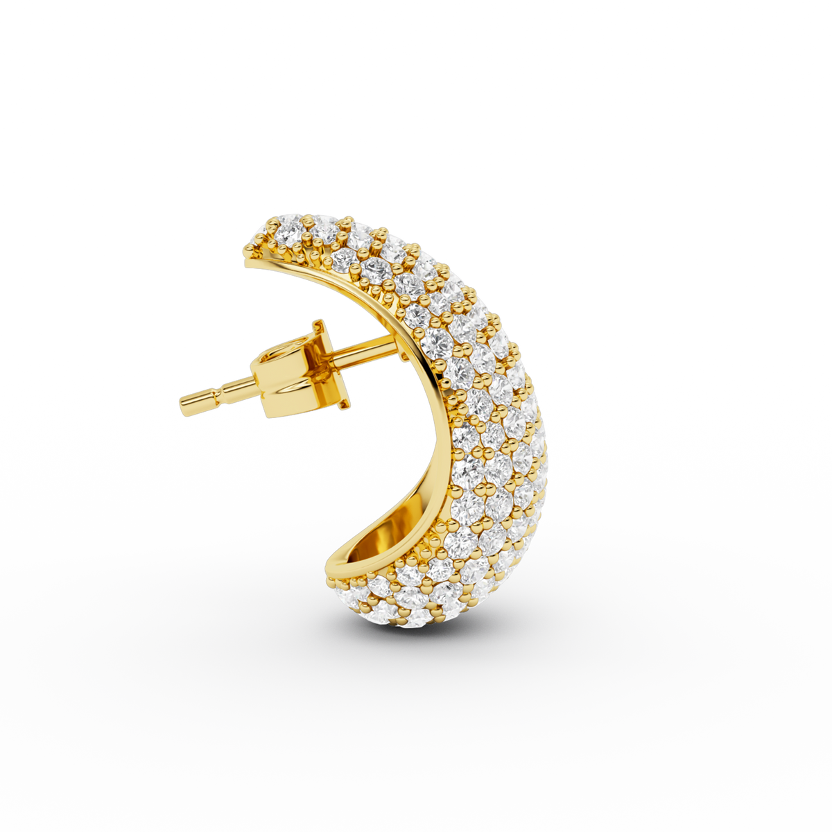 SMALL BULB DIAMOND EARSTUD
