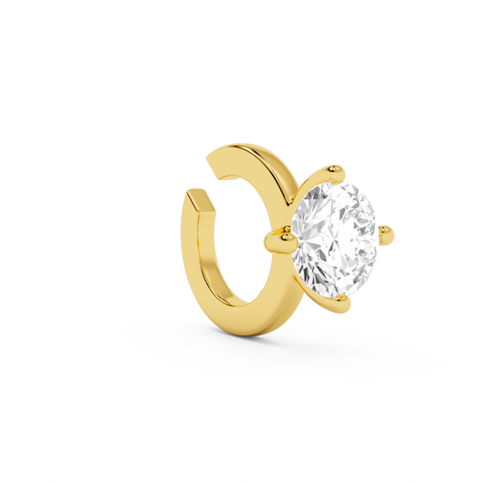 solitaire classic earcuff