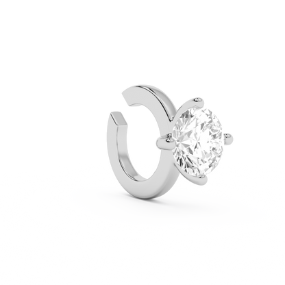solitaire classic earcuff