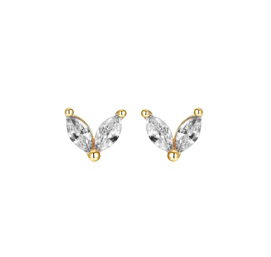 BUTTERFLY GOLD EARRING