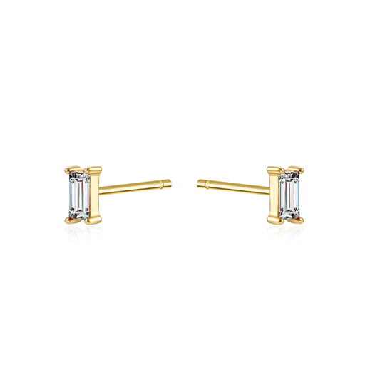 BAGUETTE GOLD EARSTUD
