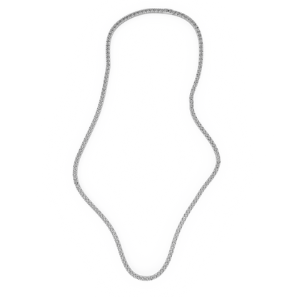 Tennis Nacklace silver 3mm 40 cm