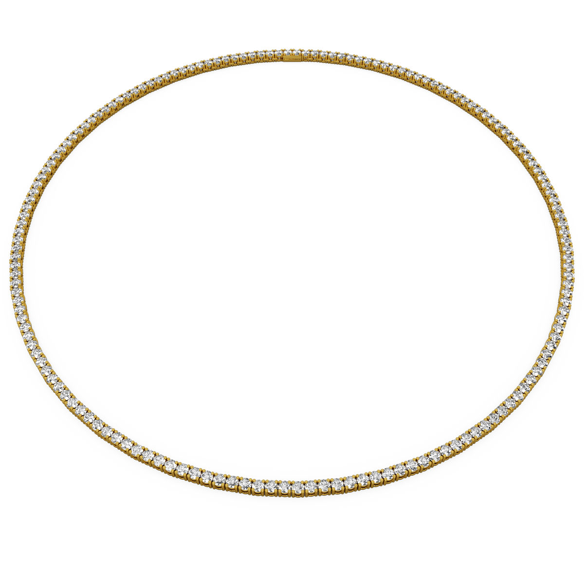 Tennis Nacklace silver 3mm 40 cm