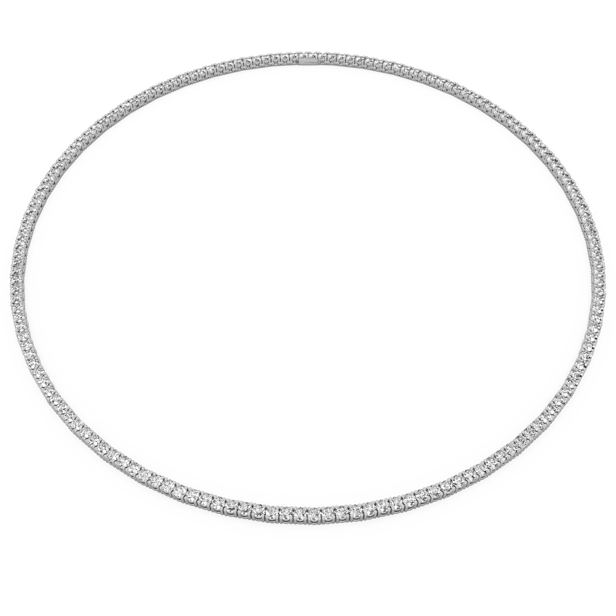 Tennis Nacklace silver 3mm 40 cm