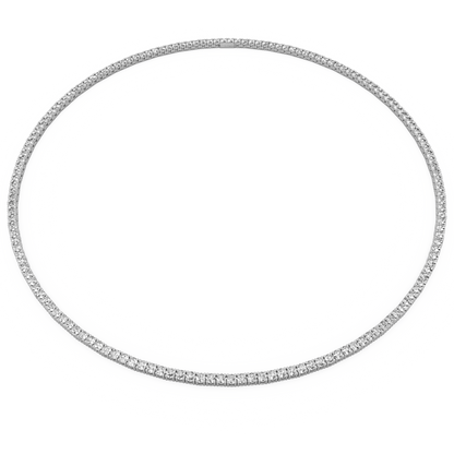 Tennis Nacklace silver 3mm 40 cm