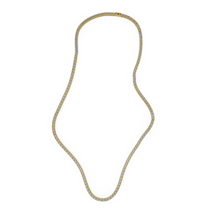 Tennis Nacklace silver 3mm 40 cm