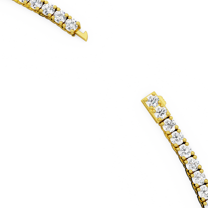 Tennis Nacklace silver 3mm 40 cm