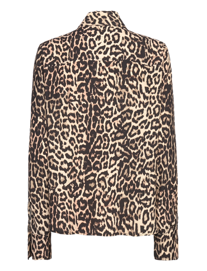 Shirt in leo print