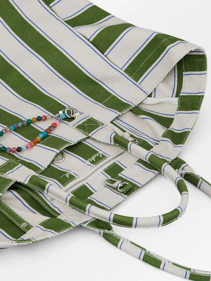 Stripie Canvas Camila Bag