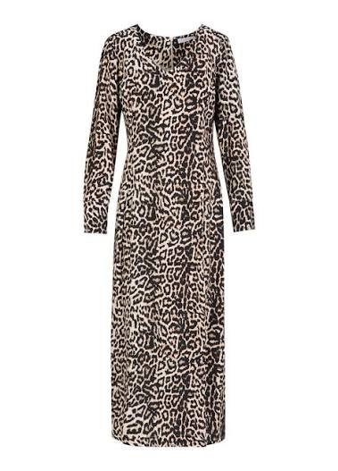 Dress in leo print