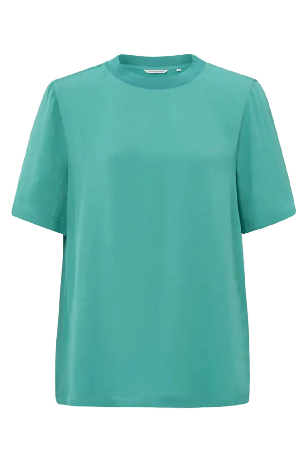 Woven t-shirt top