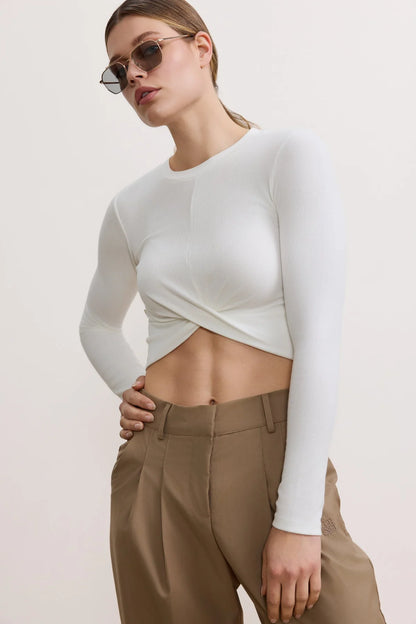 MILA soft twist longsleeve